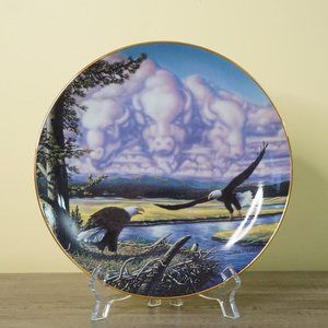 2/$18 - Return to the Plains by John Van Straalen Collector's Plate